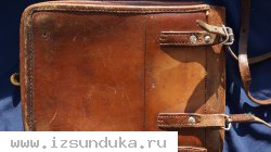 Планшет высшего командного состава РККА из желтой кожии. РСФСР, начало 1930-х гг.