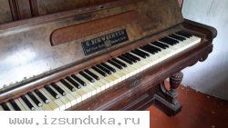 Антикварное немецкое фортепиано G. Schwechten