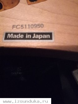 Гитара ibanez FC5110950 1994 года