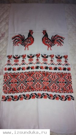Рушник с орнаментом 