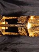 Старинная Дарохранительница. Серебро '84' пробы.