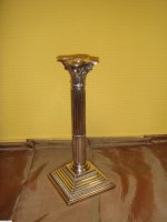 Подсвечники, серебро, Англия