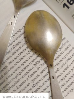 Чайные ложки серебро 875 пробы