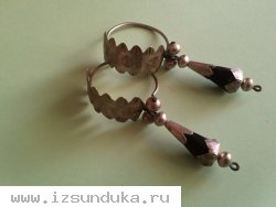 Старинные серьги