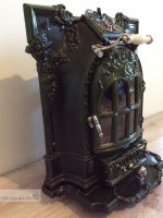 камин Deville lent Moyen vif ( Франция)