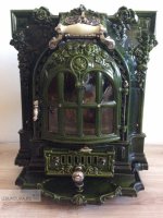 камин Deville lent Moyen vif ( Франция)