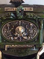 камин Deville lent Moyen vif ( Франция)