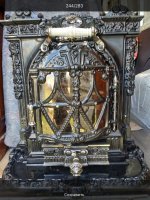 камин Deville lent Moyen vif Lachatte ( Кошка) Франция.