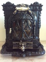 камин Deville lent Moyen vif Lachatte ( Кошка) Франция.