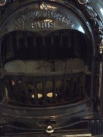 камин Deville lent Moyen vif Lachatte ( Кошка) Франция.