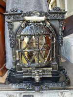 камин Deville lent Moyen vif Lachatte ( Кошка) Франция.