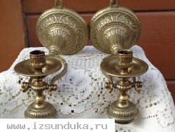 Латунные подсвечники (Блакеры) 