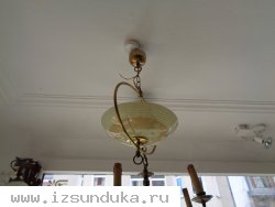 Подвесная лампа ок 1960 