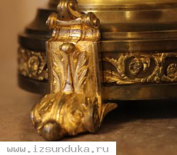 Лампа настольная электрическая. Первая половина 19-го века.