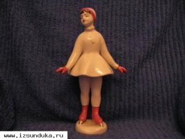 Статуэтка Конькобежка (Фигуристка) Полонl