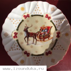 Villeroy&Boch: тарелки с новогодними мотивами