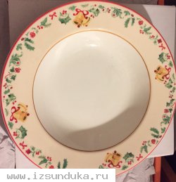 Villeroy&Boch: тарелки с новогодними мотивами