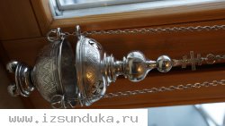 Кадило старинное серебряное. Россия, Москва, 1880-е гг.