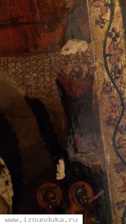 Икона"Огненное восхождение Илии пророка"