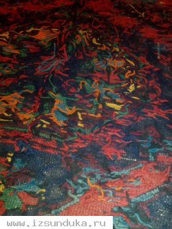 Дагестанский ковёр ручной работы.
