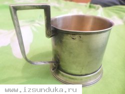 Подстаканник, серебро 84 пробы