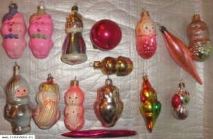Попугай и другие ёлочные игрушки