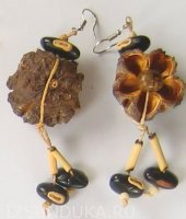 Сережки из плодов и семян 