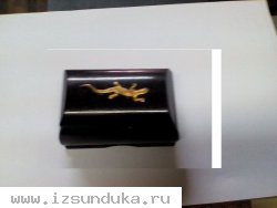 Шкатулка с ящеркой