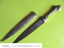 Кинжал 19-й век Грузия,в серебре