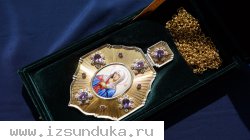 Оригинальная архиерейская Панагия авторской работы. Россия, ХХ век.