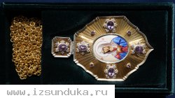 Оригинальная архиерейская Панагия авторской работы. Россия, ХХ век.