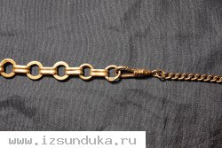 Цепь &laquo;Шатлен&raquo; из серебра &laquo;84&raquo; пробы, украшенная полихромными перегородчатыми эмалями в стиле Модерн.  Российская Империя. XIX век.