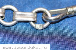 Цепь &laquo;Шатлен&raquo; из серебра &laquo;84&raquo; пробы, украшенная полихромными перегородчатыми эмалями в стиле Модерн.  Российская Империя. XIX век.