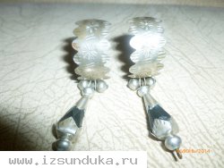 Старинные серьги