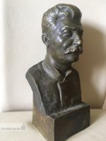 Бюст И.Сталина.Бронза.1933 год.