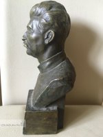 Бюст И.Сталина.Бронза.1933 год.