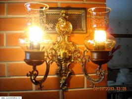 Светильник настенный начала 20 века, Европа
