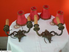 Пара настенных бра 
