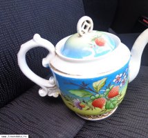 Чайник фарфор Кузнецова 