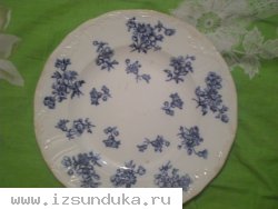 Старинная тарелка Англия