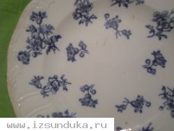 Старинная тарелка Англия