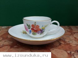 Чайная пара Мейсен