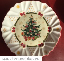 Villeroy&Boch: тарелки с новогодними мотивами