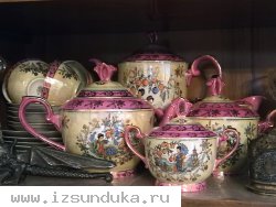 Сервиз чайный Гейши, BES на 12 персон