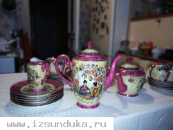 Сервиз чайный Гейши, BES на 12 персон