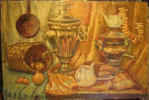 Картина "Самовары"