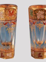 Стопки стеклянные с росписью