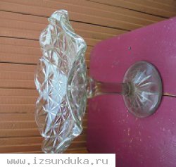 Ваза для фруктов стекло до 1917 г.