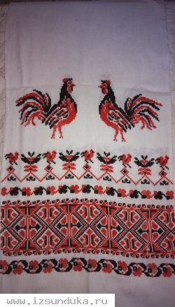 Рушник с орнаментом 
