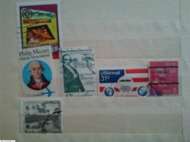 Почтовые коллекционные редких стран (50-90 гг.)